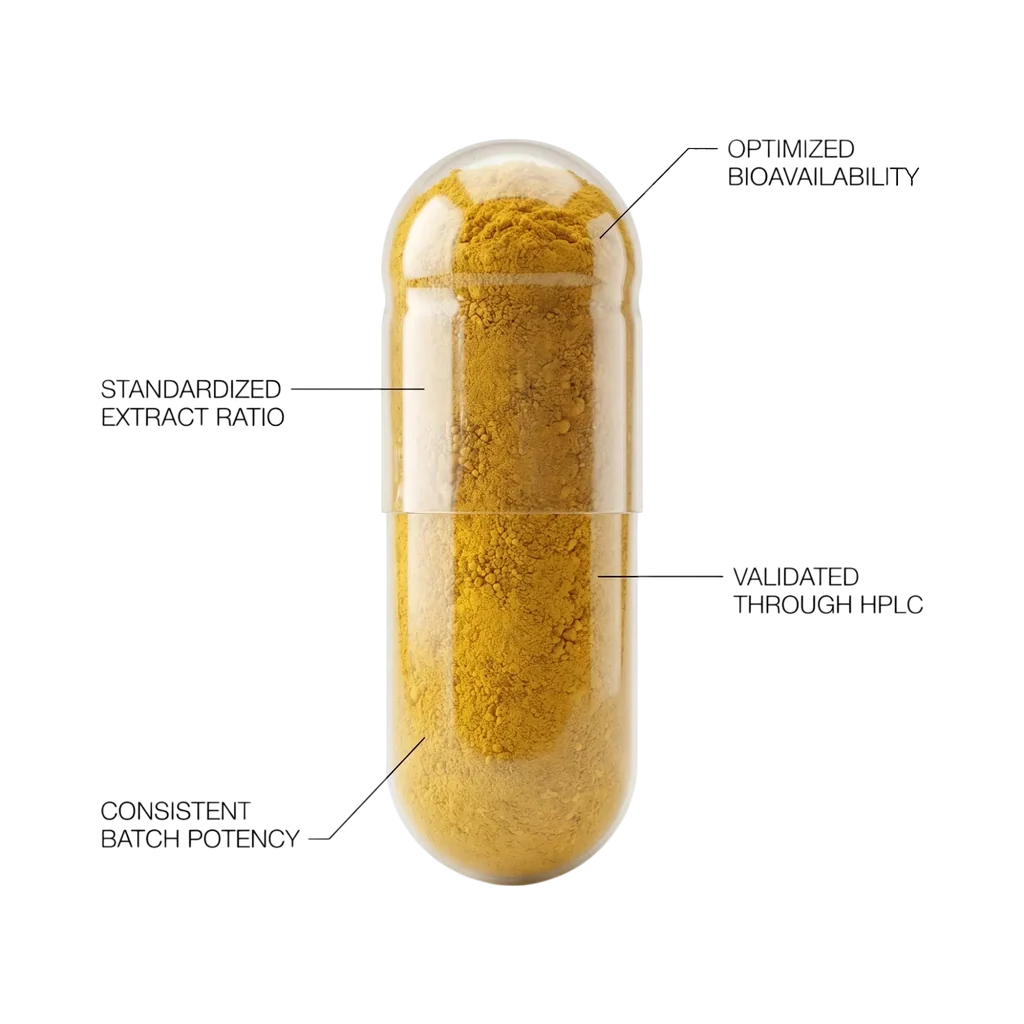97% HPLC verified Beyond Better berberine HCl capsules, water-only extraction