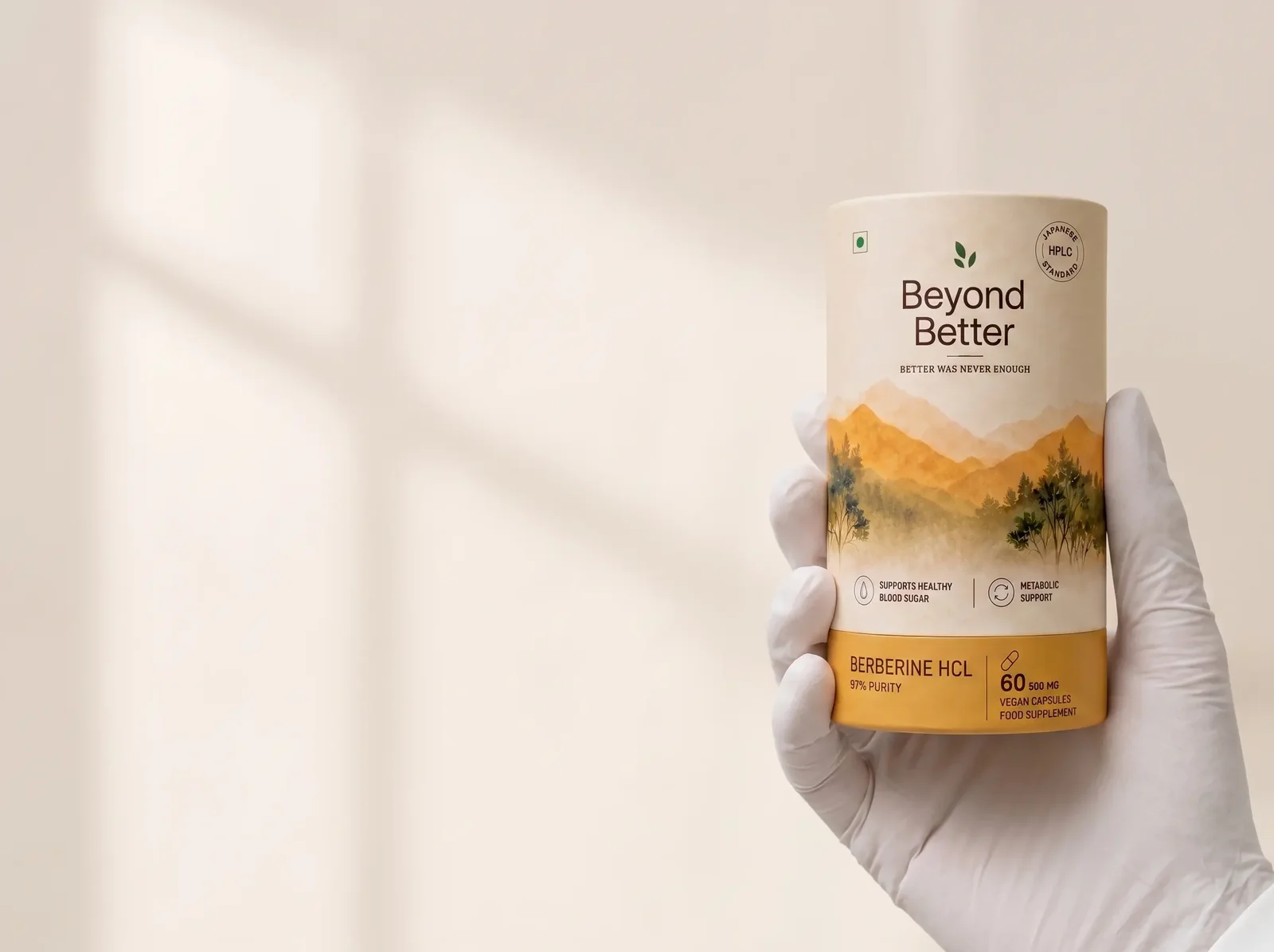 Beyond Better Japanese Standard Berberine Certificate of Analysis — third-party batch report